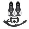 111 Professionell dykdykning Maskutrustning Dykningsglasögon Högupplöst Anti Fog Scuba Mask Underwater Uppblåsbar Flip Cover 240429