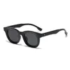 Lunettes de soleil mode femelle coréenne élégante forme carrée anti-glare verres de soleil hommes voyageur club club femme lunette de soleil