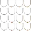 Fleurs poétiques d'origine Love Heart Ball Barrel Clasp Snake Snake Chain 925 Collier en argent sterling pour le charme de perle de mode Diy Bijoux 220228 298L