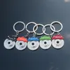 Groothandel Mini Creative Small Gift Car Brake Disc Pendant Accessoires Keychains Auto Parts Modellen Spinning Racing Brake Keychain