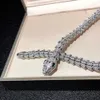 Chokers Collier Python Top Bijoux de haute qualité pour les femmes Snake Pendants épais fins fines luxueuses luxueuses AAA Zircon Drop Livilor Collac OT3YB
