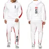 Мужские спортивные костюмы 2024 Kyokushin Karate Fashion Men Men Suit Set Sets Hoodie с твердым цветом с капюшоном.