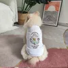 ペットの猫と犬かわいいプリント春夏ベスト犬トップチワワ・ヒロミの服