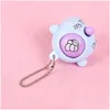 Feest voorstander van rockpaperscissors Key Chain Pendant Toys Raden boksen Keychain Kinderen Verjaardag Geschenk Druppel Huis Tuin Feestelijke Sup Dhni5