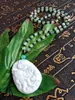 Estatuetas decorativas natura jade amulet jadeite carven ruyi pendente mala colar talisman