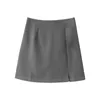 Юбки черные секс мини -юбки шорты женщина с высоким талией сплошной женская летняя модная упаковка Hip 2024