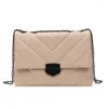 Tas borduurwerkdraad kleine pu lederen crossbody tassen voor vrouwen 2024 trend hand dames trending schouderhandtassen s2476