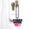 Innenarchitektur 18pcs Cheerleading Keychain Perlen Keychains MTI Color Charm Ring Hanging Chain Schmuckzubehör für Taschen gi otqjb