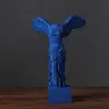 Obiekty dekoracyjne figurki 245 cm Victoria Goddess Figure Rzeźby Rzymskie skrzydlate zwycięstwo samothrace stacjonarne Ornents pour Decor Decor Collection Prezenty T24050