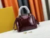 Sac de créateur Almasbb Miroir Miroir Miroir Handbag Lacquer Cuir Hands Hands Sac Bright Highs Highs Quality Sac Sac Portefeuille CrossBodys Portefeuille avec clé de verrouillage