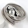 Polshorloges Creative Ladies Bracelet Snake horloges kwarts diamant dames polshorloge hoogwaardige geschenken relojes para mujer