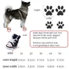 Fashion Wearresisting Dog Shoes Pet Booties för små hundar Katter Casual Style Outdoor Bortable Denim Puppy Sneaker 240428