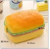 Dîner Hamburger Double Tier mignon Lunchbox Children Children School Fork Table Valiseur Set Préparez les boîtes à lunch Boîtes à lunch