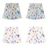 Trendy Brand Purple New Full Print Classic Casual Shorts Summer Loosed Pants