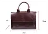 Women Handbags ladies business A4 file briefcase 14 inch laptop bag female leather shoulder messenger bag travel bags 240428