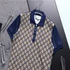 Polo de diseño Polo Mens Polos camisas Men Fashion Tees Classic Múltiple solapa de color mangas cortas más bordados Negocios informales de algodón M-3xl#176