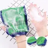 Badgereedschap Accessoires 1 stuk dubbelzijdige handdoek Koreaans exfoliërende badwassierstoffen Body Scrub Douche Geschikt voor volwassen bont en graanhanddoeken Q240430