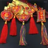 Figurine decorative tradizionale nodo cinese feng shui shui fortunato decorazione di nappe a sospensione per la parete domestica