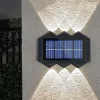Décorations Nouvelles lampes murales solaires LED LUMIÈRES SOLAR