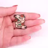Rose Pin Cute Film anime Giochi Pins Hard smalte raccolgono battitori per baratto di cappello da zaino con spillo da cartone animato