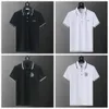 5A 2024 MENS POLO SHIRT DESIGNER POLOS SHIRTS FÖR MAN Fashion Focus Brodery Snake strumpebina BEES UTSKRIFT Mönster Kläder Kläder Tee Black White Mens T Shirt 001