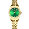 Armbanduhr Chenxi Marke Top Luxury Ladies Gold Watch Frauen Goldene Uhr Frauen Kleid Strass Quarz wasserdichte Uhren feminin 260t