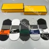 Projektant New Mens Sock Mash Mass Socks Boat High Quality Cotton Sock Sock Pięć par sportowych