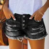 Jeans de femmes shorts en denim sexy sexy femelles femmes trous de la mode