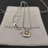 David Yurma Necklace Armband Dy Armband Designer Kabelarmband Fashion Jewelry For Women Men Gold Silver Pearl Head Cross Bangle Armband Dy Jewelry 512