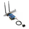 Сетевые адаптеры Edup 600M Wi-Fi PCI Express Adapter Dual Band 5 ГГц/2,4 ГГц беспроводной Bluetooth PCI-E Card для настольных столов Win10/8/7 DROP Del OTBDZ