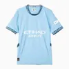 Citizens jersey 2024 HAALAND DE BRUYNE FODEN GREALISH dragon football shirts Sky Blue 24 25 RODRIGO J.ALVAREZ DOKU GVARDIOL RUBEN jersey kids kit player version