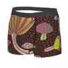 Underpants Custom Смешные yayoi Kusama Toadstools Аннотация арт -арт -боксеры шорты трусики мужские дышащие трусы нижнего белья