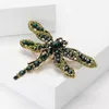 Spille di Spilla vintage Dragonfly Rinestone For Women UNISEX Insect Pins a 6 colori Accessori per feste casuali