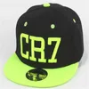 Ballkappen Marke Kinder Kinderfußballstar Ronaldo CR7 Sticker Kinder Baseball Cap Hut Bone Jungen Mädchen Sport Snapback Hip-Hop Caps Gorras T240429