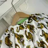 Clássicos saia bebê tigre padrão impressão vestido princesa tamanho 90-160 cm roupas de grife infantil de verão