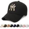 Ball Caps unisex na ramię kapelusz z czapką baseball haftowany regulowany tata kapelusz sportowy kapelusz klasyczny bawełniany kapelusz t240429