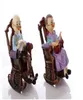 decoration small creative living Old man old lady art sculpture old man decoration home bedroom trinkets decoration handpainted c2552231