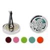 Ätherische Öle Diffusoren Neues Design Auto Luftfrischer Aromatherapieöl Diffusor Locket mit Entlüftungsclip 5 Filzpolster Drop Lieferung Home G Dhrtx