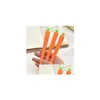 Gelpennen Groothandel 5000 pcs/Lot Creaive Carrot Roller Ballpoint Pen 0,5 mm Oranje Vegetable Keerstoffen Kerstcadeau Druppel Dhnyh Dhnyh