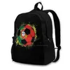 Backpack Portugal Football Team Teen College Student Laptop Travel Bags Birthday Christmas Footballgame Premierleague