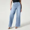 Jeans femminile eleganti signore traspirabili pantaloni traspirabili in vita alto match top