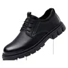 Casual Shoes Męski Business Skórzanie retro modna praca Big Head Sapatos Masculinos Schuhe Mann zapatos para hombres