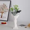 Vasen alte griechische Sieggöttin Keramik Vase Nordic Statue Flowerpot Desktop Ornamente Wohnzimmer Wohnzimmerdekoration