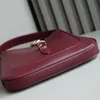 Bolsa de diseñador, Bolsa de hombro individual de la hebilla de oro para mujeres, bolso de axilas de cuero retro, billetera, bolso, bolso de mano