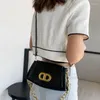 Umhängetaschen Luxus Handtaschen Mode Frauen PU Leder Messenger Laides Marke Designer Metall Schnalle Weibchen Crossbody Tasche