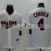 Jerseys de béisbol Jogging Clothing Jersey Twins 4WXW Correa, Jersey de Twin City, Fan Elite Edición