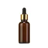 Storage Bottles 30ML Amber Glass Dropper Bottle Light Proof Empty Can Be Refilled With Essential Oils Cosmetics And Fluid Containers.