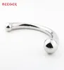 Beeger Le chrome Crescent Dildoprostate Massageur Clitoris Stimulator Steel indexless G Spot Anal Plug Y181101068958511