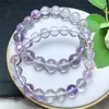 Linkarmbanden natuurlijke ametrine armband kristal edelsteen mode genezing chakra stress reliëf reiki yoga energie 1 stcs 9/10/12 mm