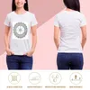 Women's Polos Peace Mandala T-shirt Korean Fashion Plus Size Tops Clothing